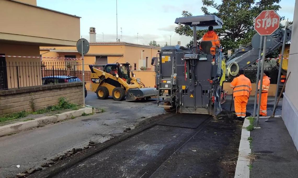 Ancora lavori contro le buche, nuovo look nella zona alta della citt&agrave;