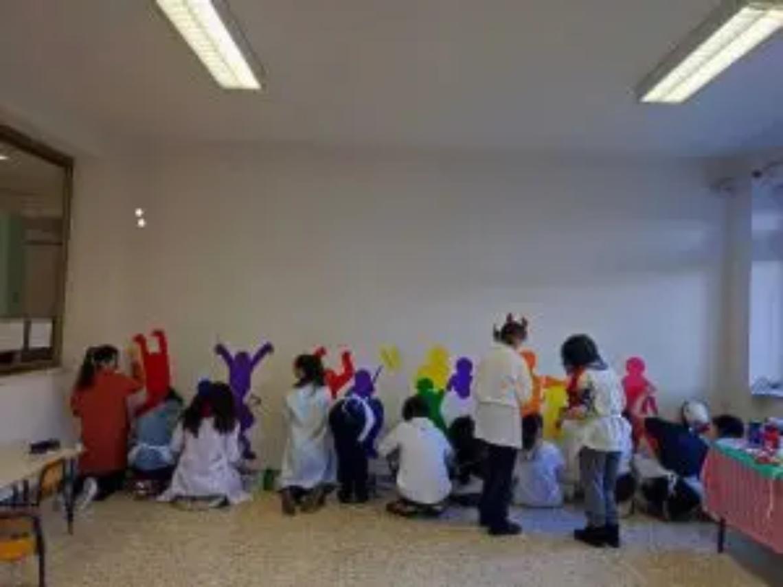 Murales nelle aule della scuola dell&rsquo;infanzia