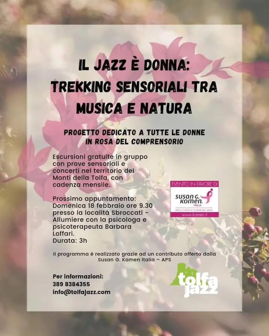 Tolfa: il jazz &egrave; donna