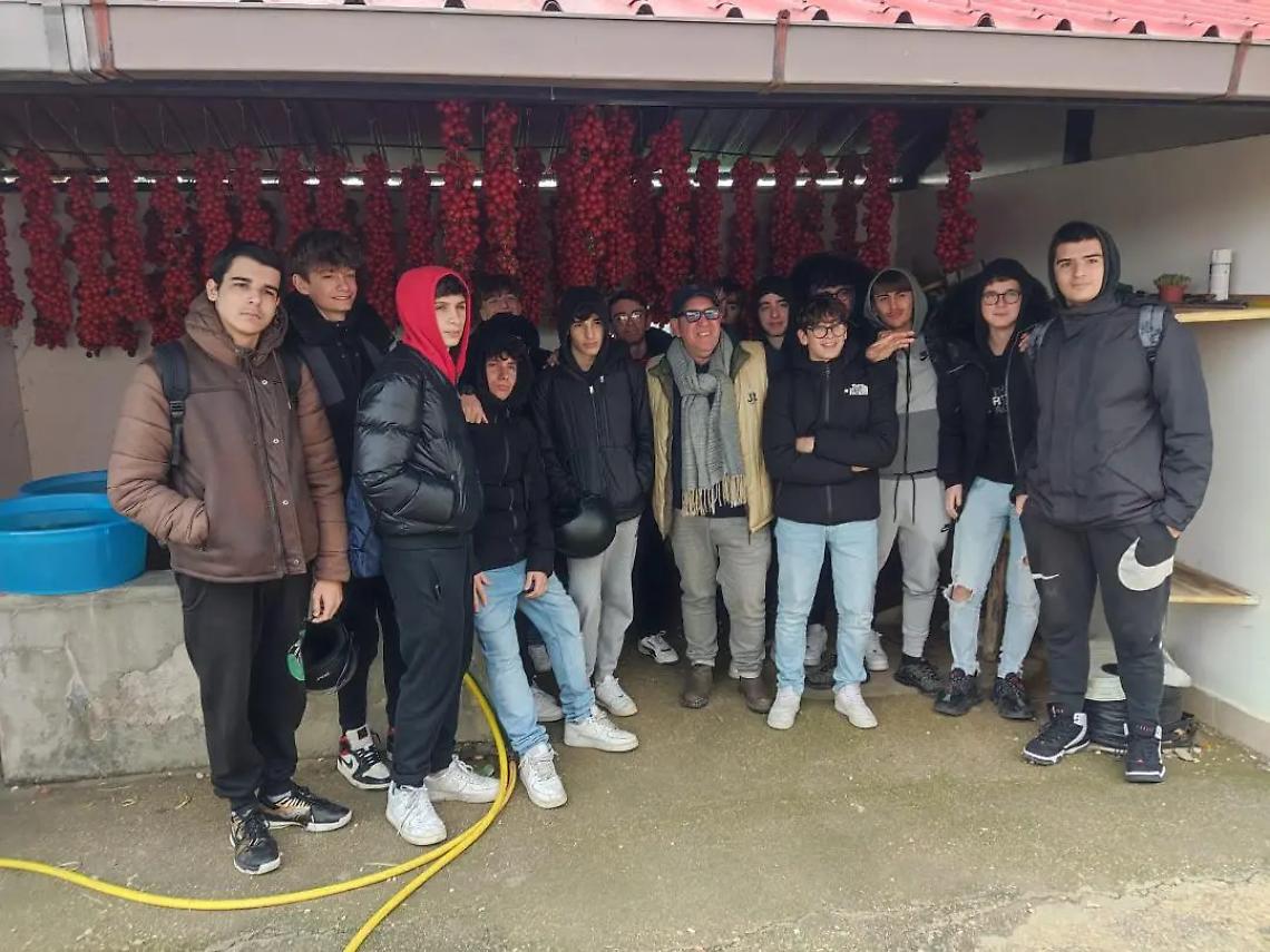 Studenti del Marconi in visita all&rsquo;azienda agricola Gattopuzzo