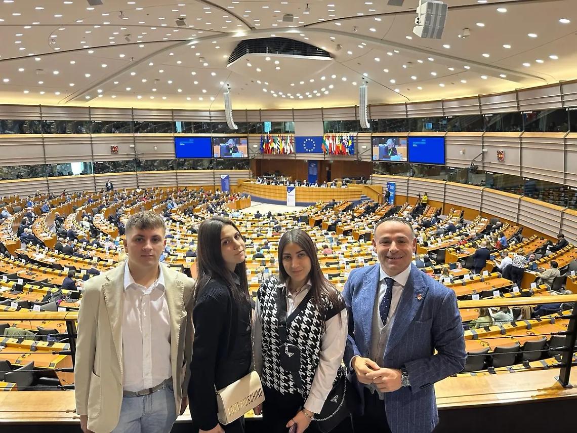 Gli studenti del Di Vittorio al Parlamento europeo