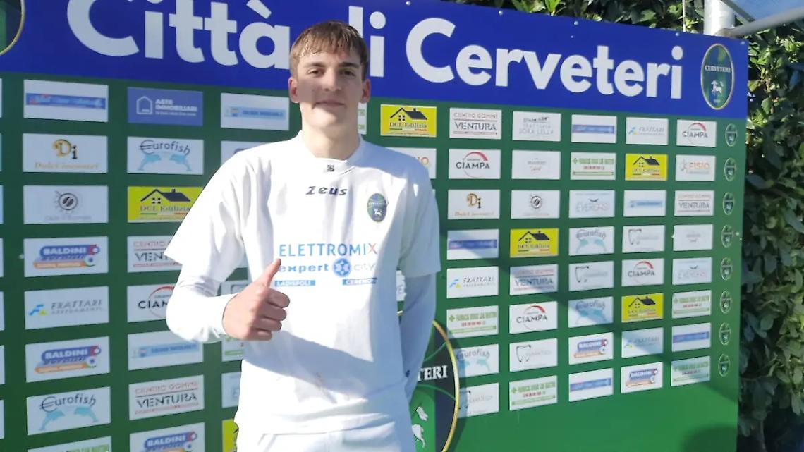 Citt&agrave; di Cerveteri, il 18enne Lorenzo Funari convocato nella selezione Under 19 del Lazio
