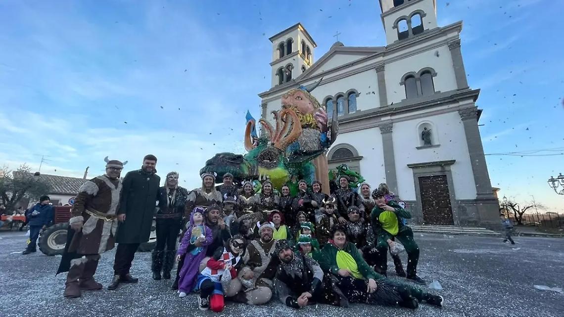 Carnevale nella Tuscia, un successo