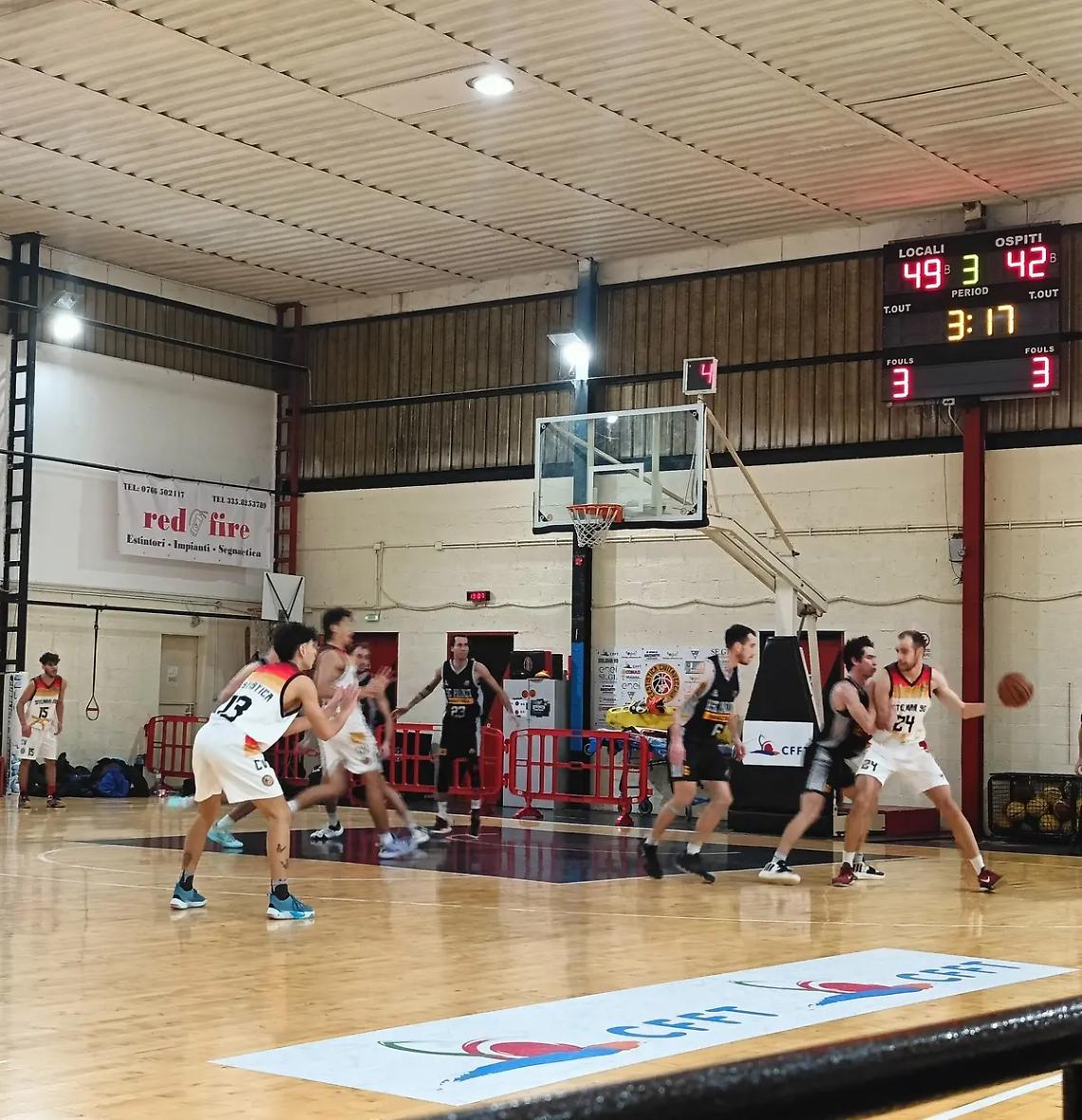 La Cestistica perde 75-69 il match contro il Latina