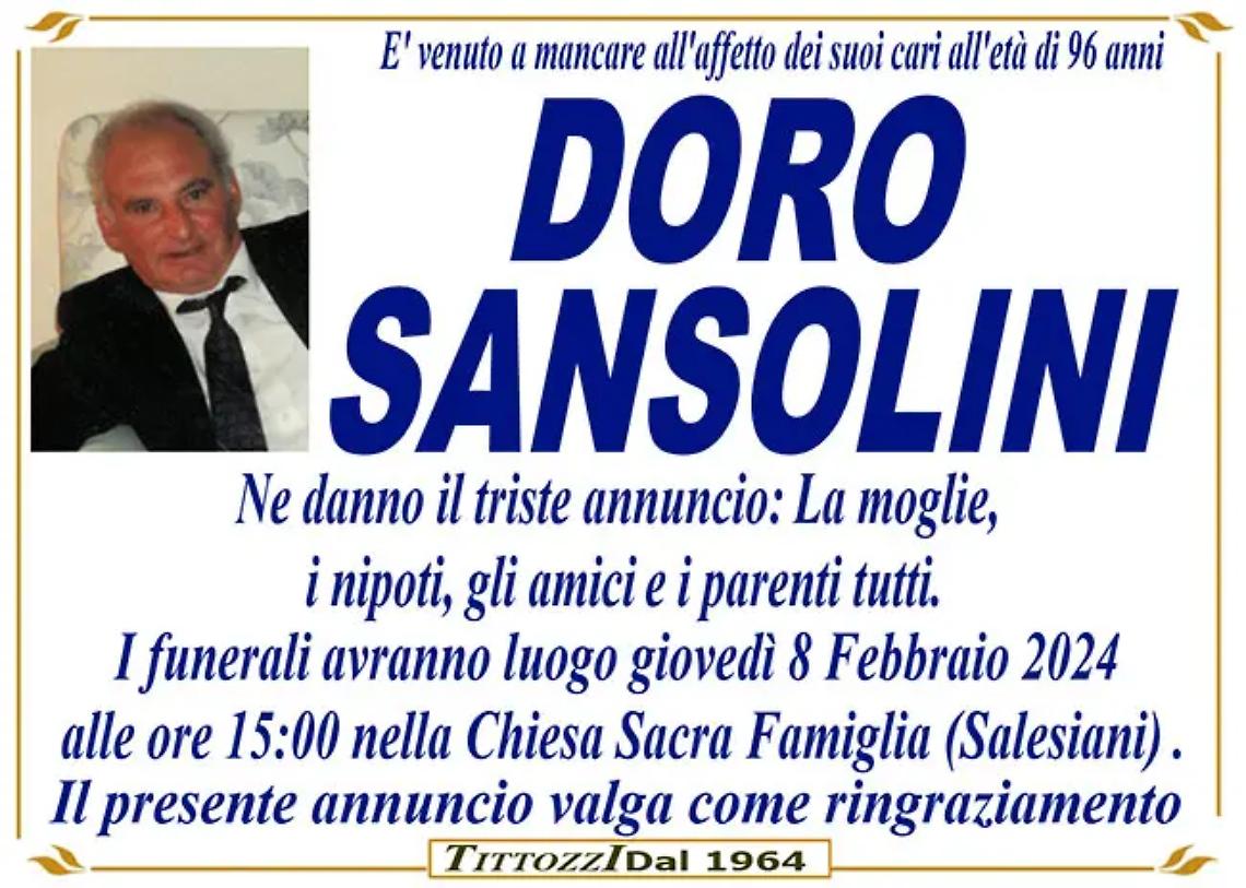 DORO SANSOLINI