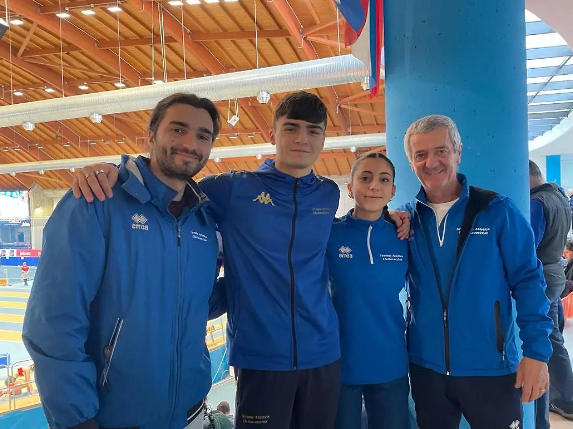 Ottime prestazioni per Sara Pontani nei 400 e nei 1500 metri e per Gabriele Tarricone nel salto in alto