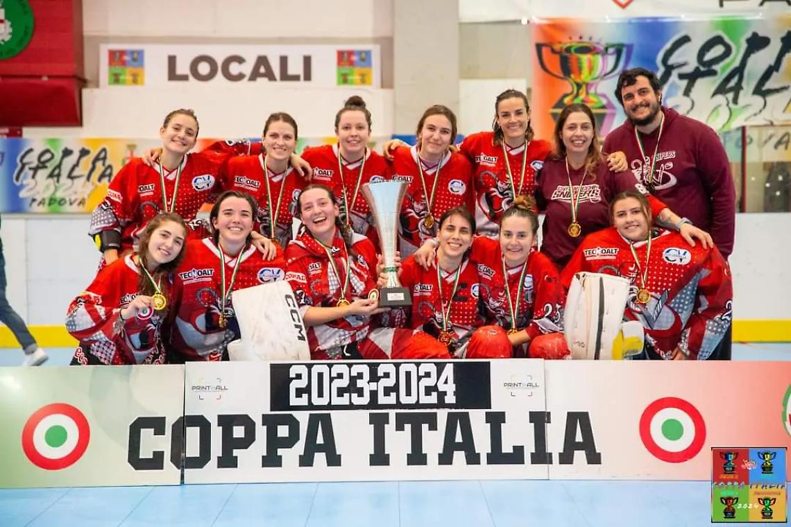 Le Snipers CRT vincono la Coppa Italia