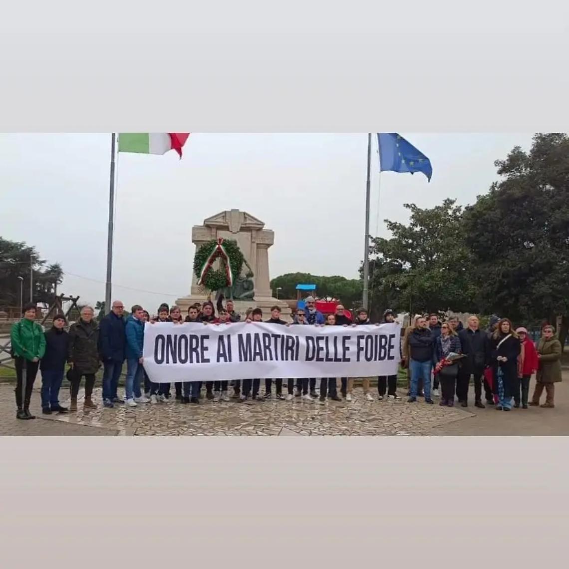 Tarquinia, Fratelli d&rsquo;Italia ha celebrato il Giorno della memoria