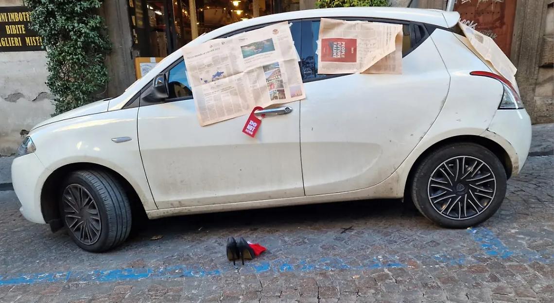 Viterbo: auto della sindaca vandalizzata, l&rsquo;autore in questura