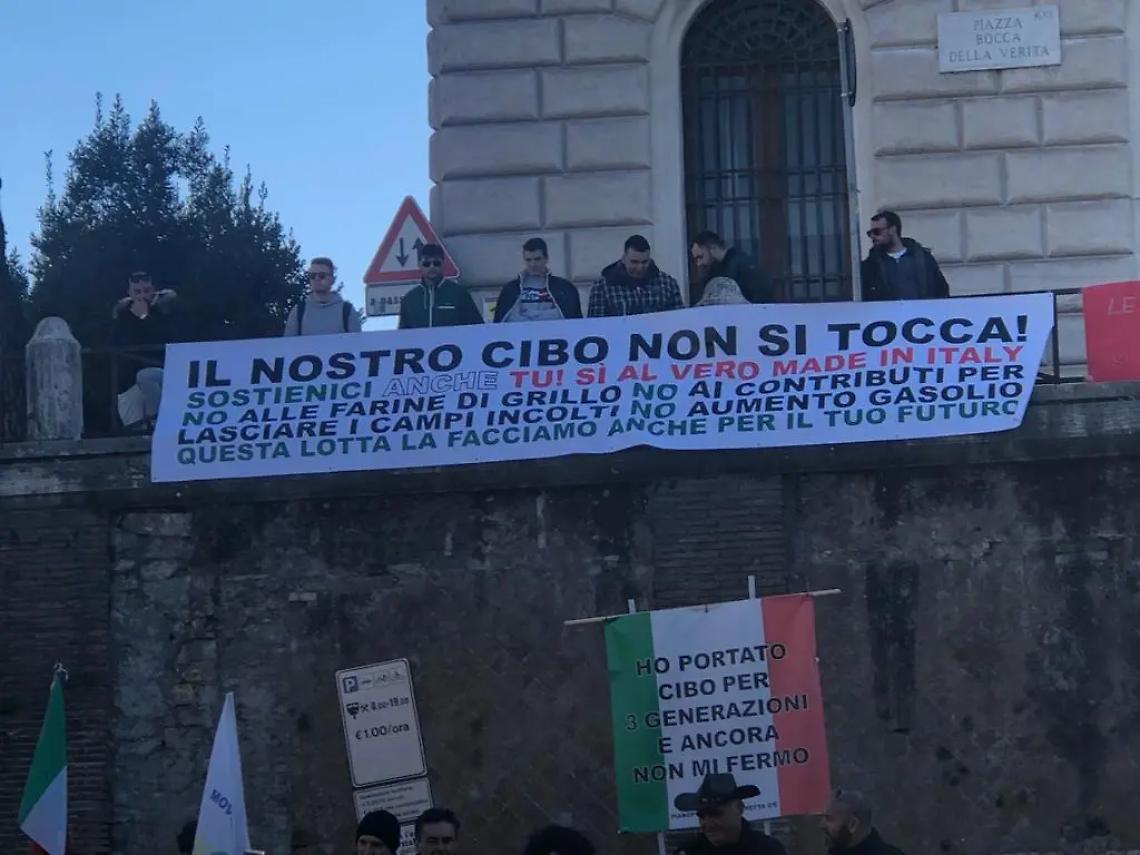 Agricoltori: la protesta si &ldquo;sposta&rdquo; alla Bocca della Verit&agrave;