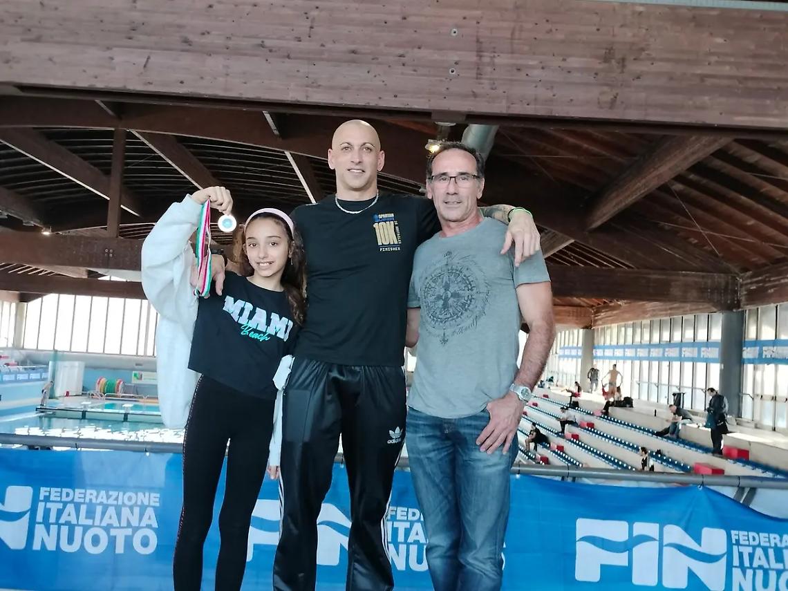 Simone Ciancarini distrugge il record italiano di categoria nei 50 farfalla