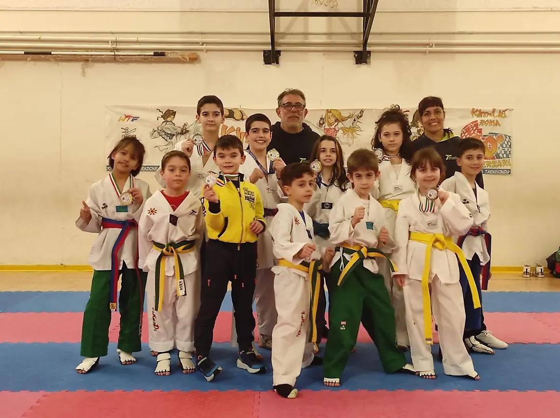 L&rsquo;Asd Taekwondo Civitavecchia conquista sette medaglie all&rsquo;Interregionale Umbria