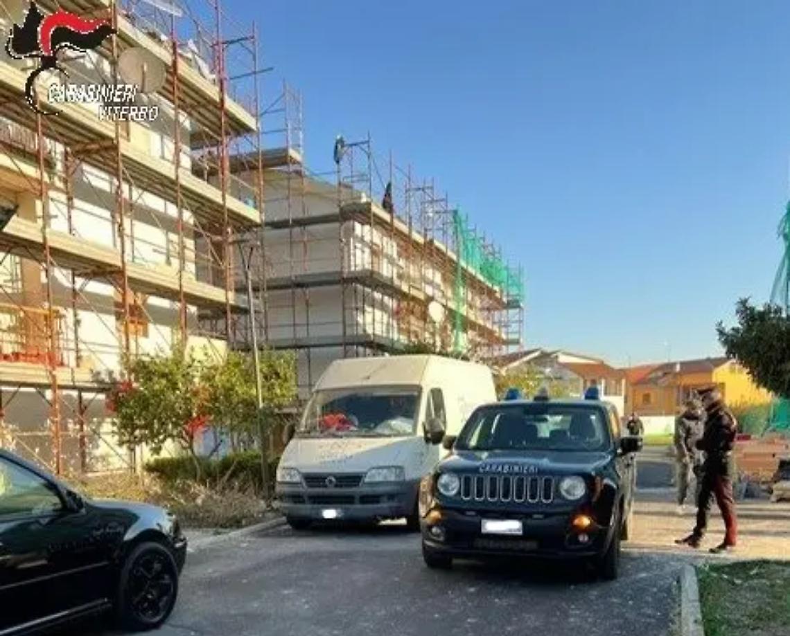 Irregolarit&agrave; e lavoro nero nel cantiere del superbonus: denunciati in tre