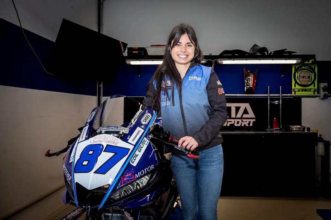 Nicole e i motori, show con la campionessa