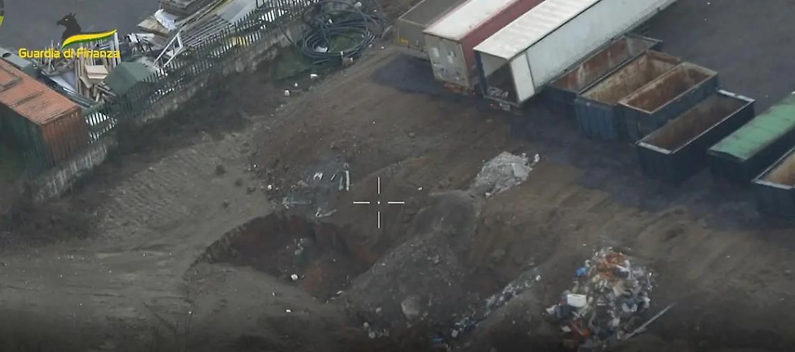 Nepi, scoperta una discarica abusiva da 20mila tonnellate di rifiuti