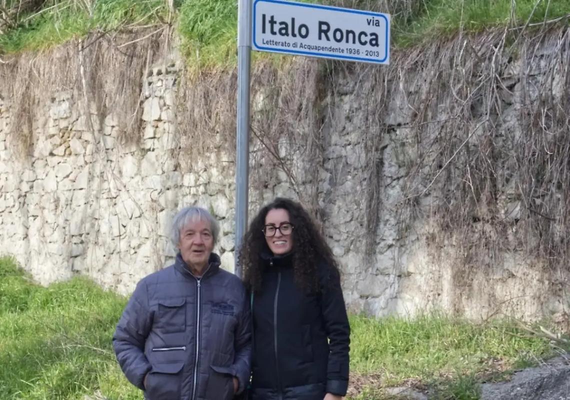 Una via dedicata ad Italo Ronca