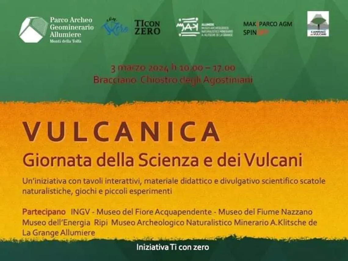 Il museo civico di Allumiere in primo piano