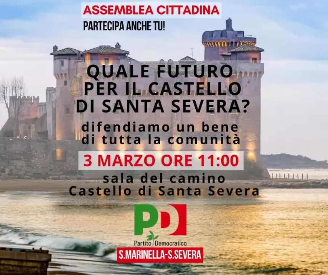 Un incontro per discutere del futuro del castello