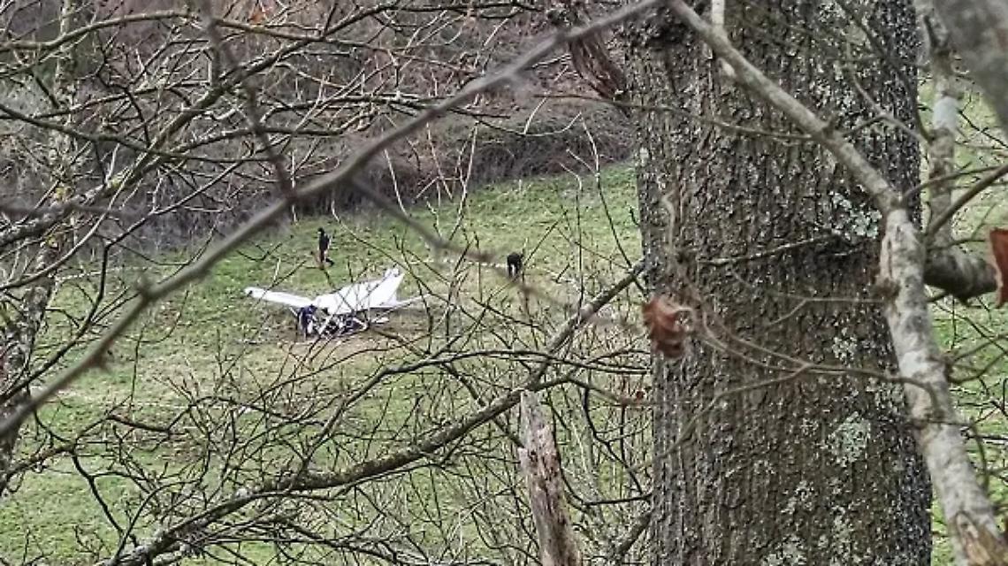Ultraleggero precipitato a Vejano: sopralluogo dei carabinieri