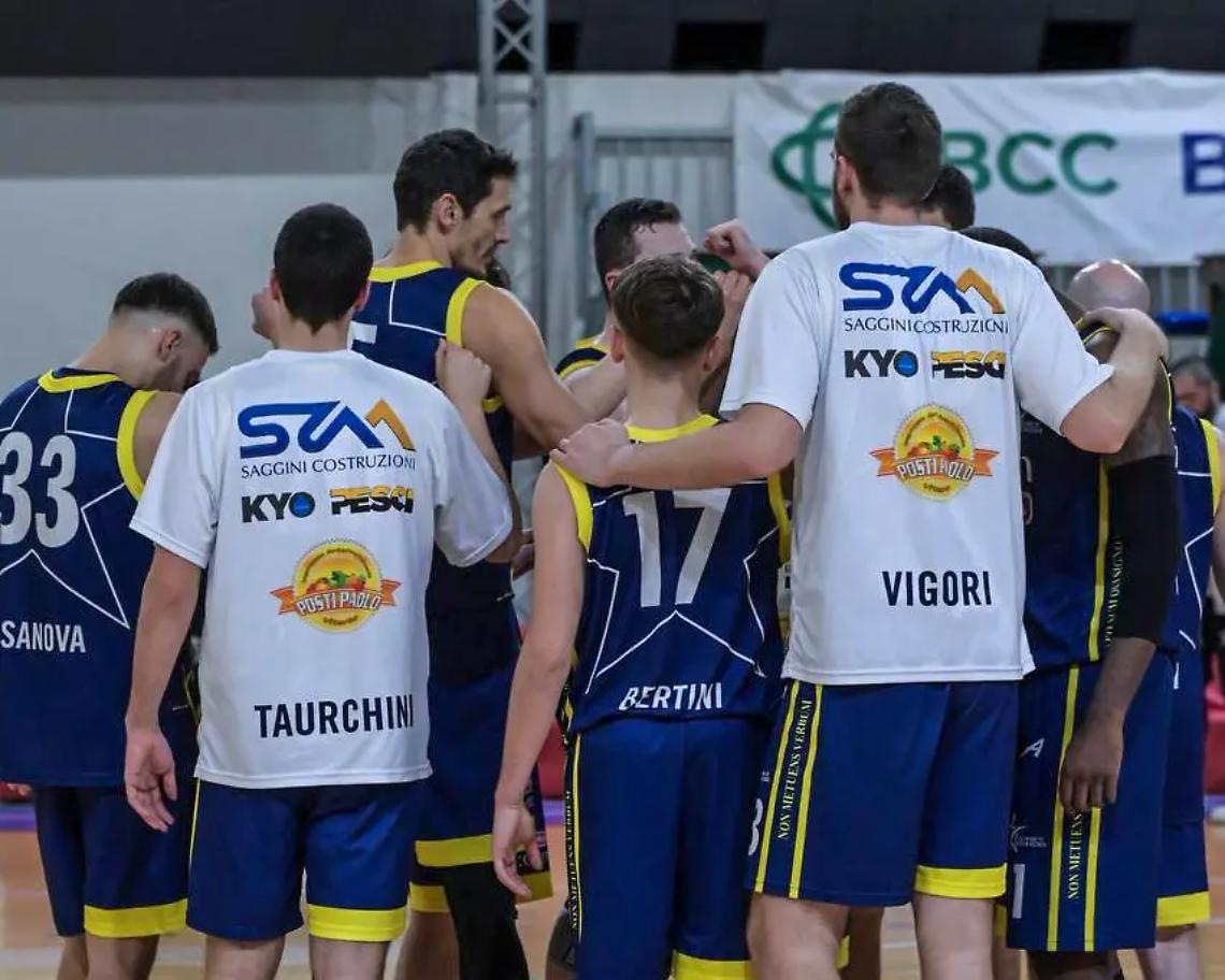 Stella Azzurra Viterbo, falsa partenza nella fase ad orologio con il ko di Pesaro