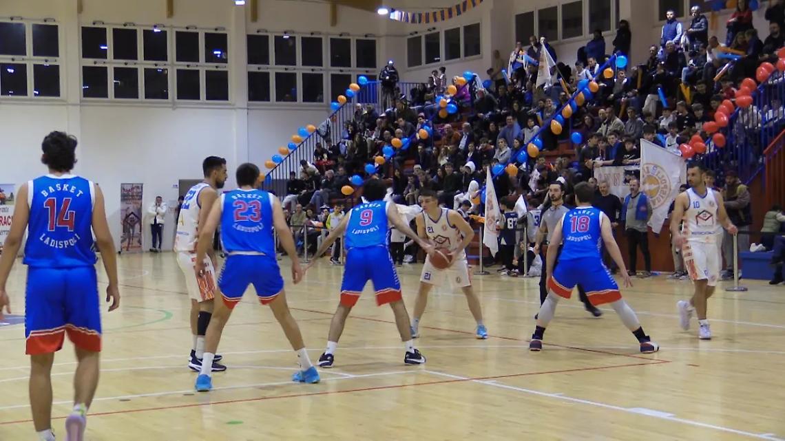 La Dinamo strapazza i cugini del Basket Ladispoli