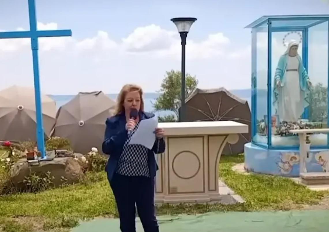 Madonna di Trevignano, il vescovo Salvi stoppa la presunta veggente