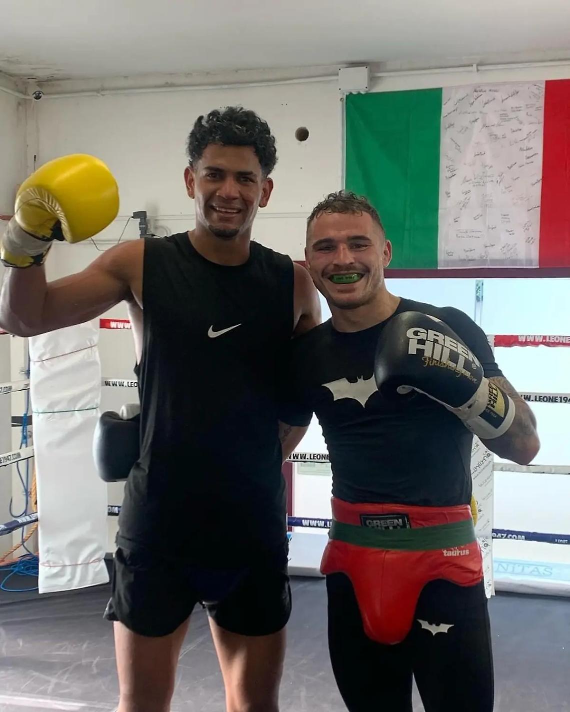 Michael Magnesi testa la sua preparazione con il forte venezuelano Ender Luces