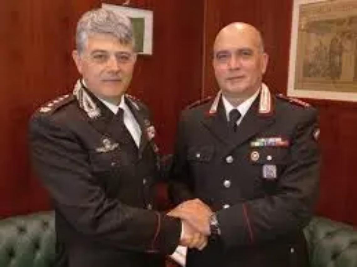 Carabinieri, si congeda il luogotenente Graziano Sampalmieri