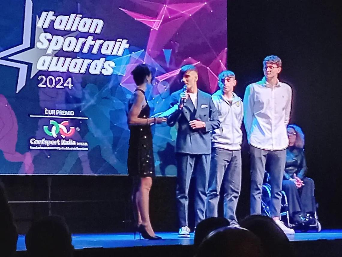 Lorenzo Ballarati riceve la nomination per gli Italiani Sportrait Awards