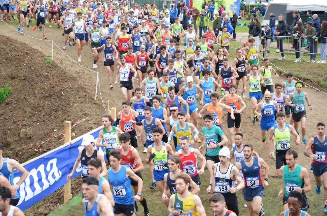 Tirreno Atletica, en plein al tricolore di Cross: quarto posto per l&rsquo;Under 20 e bronzo ai Master