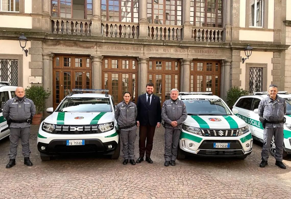 Viterbo, potenziato il parco auto della polizia provinciale