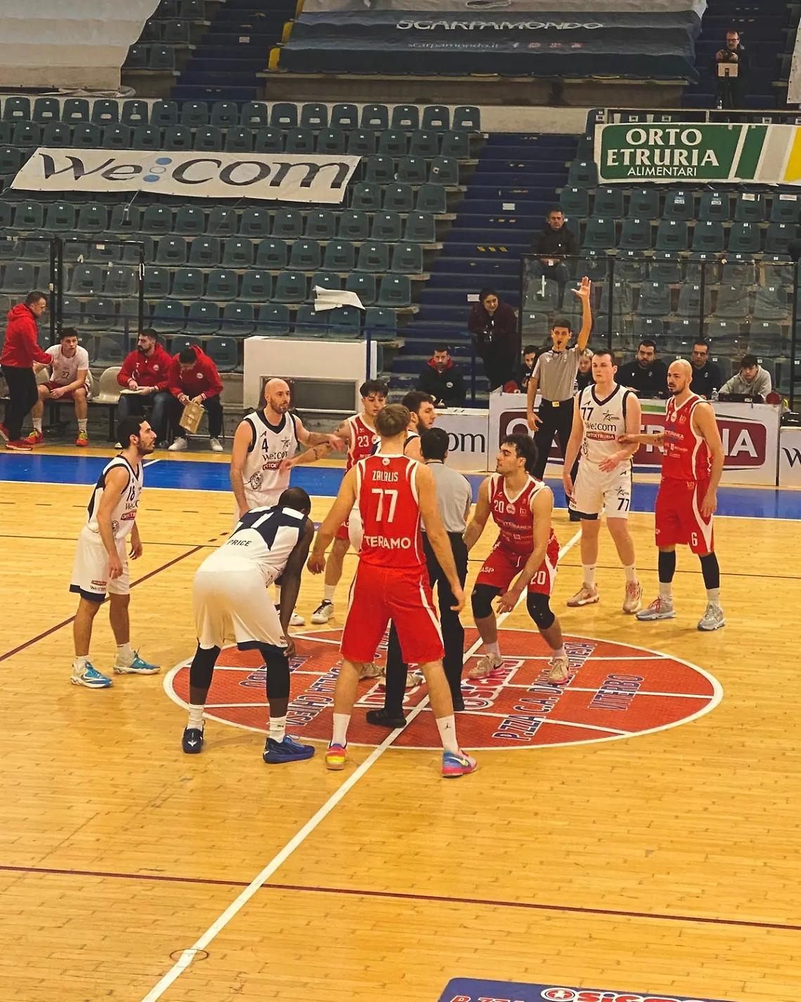 La Stella Azzurra Viterbo fa visita al Pescara nel terzo impegno del play-in Silver
