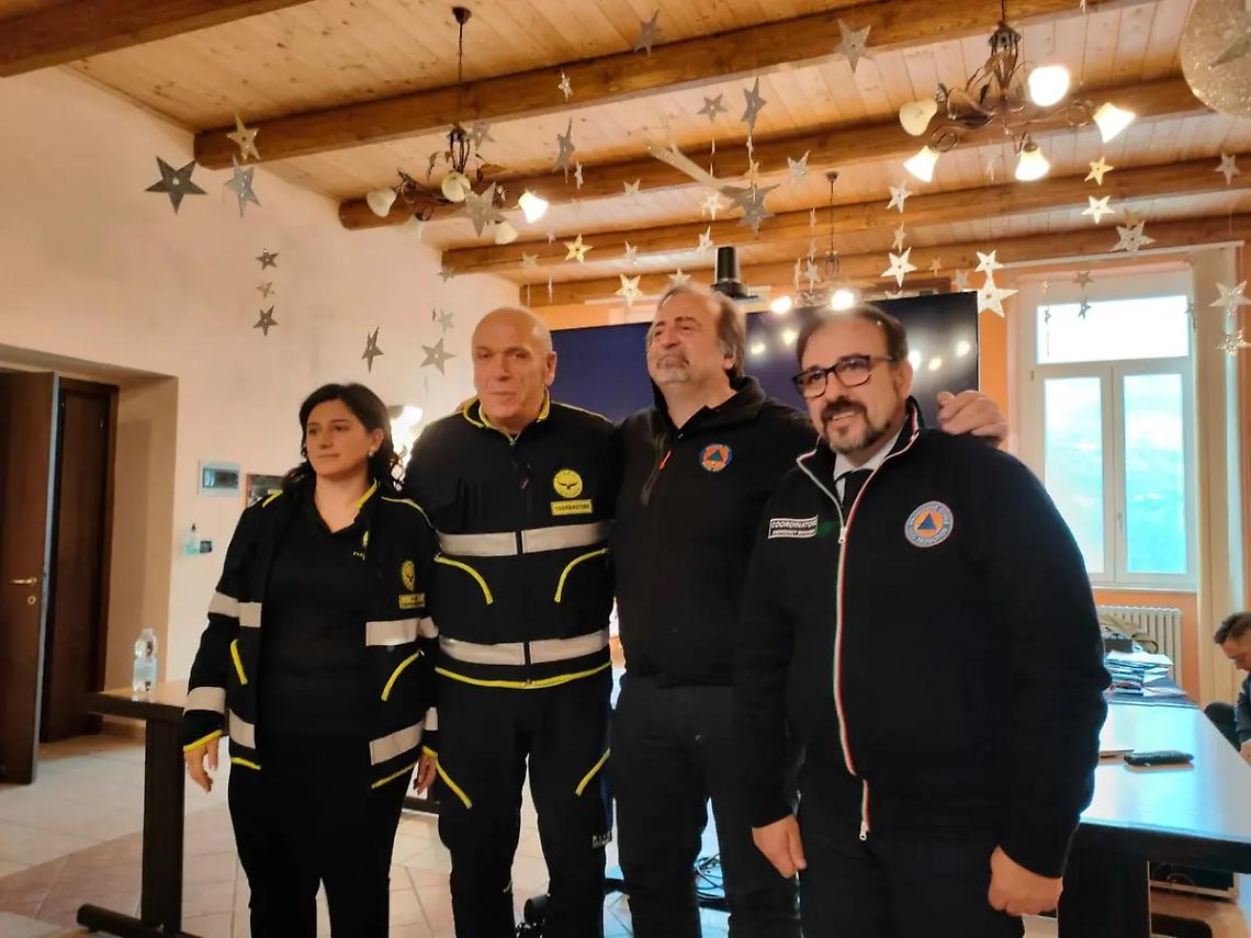 Arillo e la Protezione civile salgono in cattedra in Abruzzo