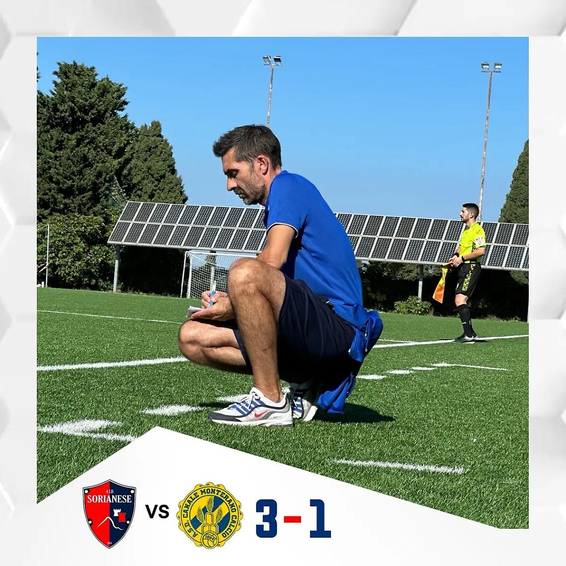 Settima vittoria consecutiva per la Sorianese