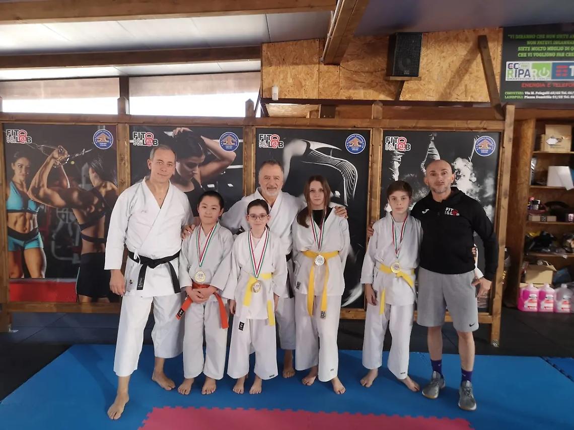 Il Tyrsenia Sporting Club Cerveteri conquista tre ori e un argento al 1&deg; Trofeo Etruscan Cup