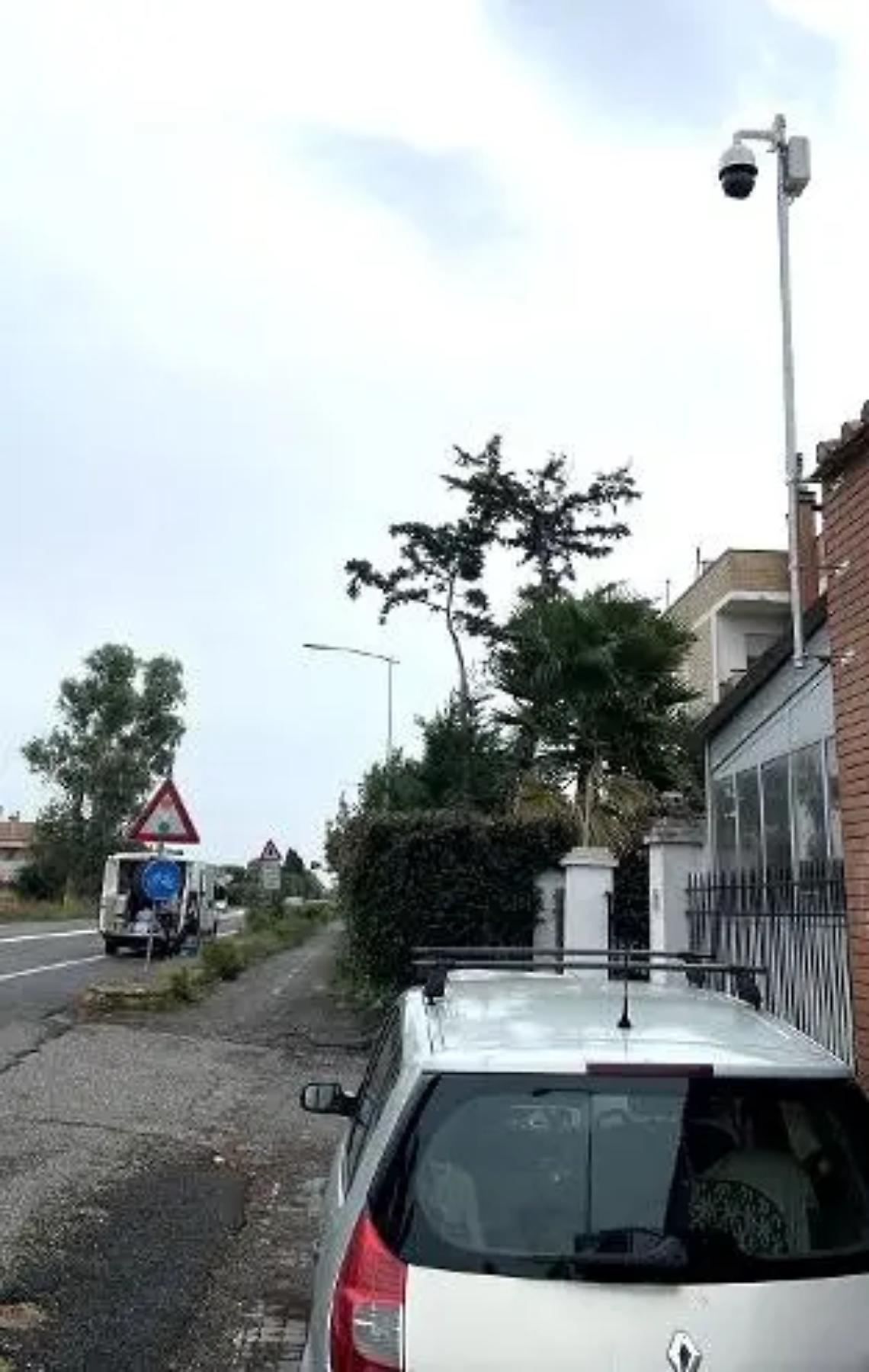 Olio motore in strada: individuato grazie alle telecamere