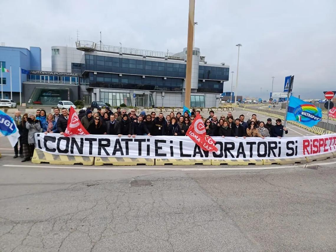 Sciopero Adsp: adesione al 98%