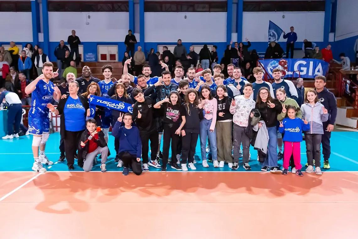 Il Tuscania si aggiudica il match clou con il Grosseto: toscani sconfitti 3-0