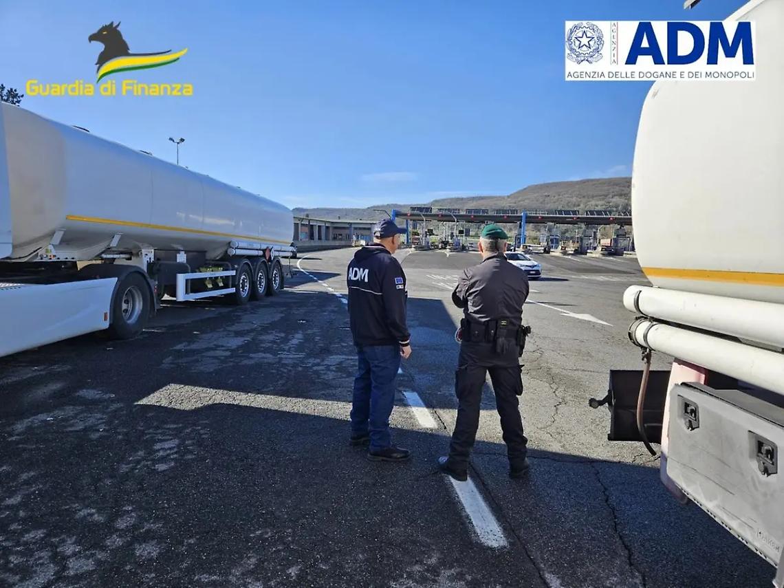 Orte: sequestrati 20mila litri di gasolio non a norma