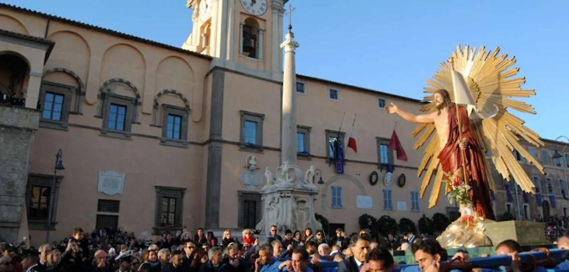 La processione del Cristo Risorto sar&agrave; trasmessa nel giorno di Pasqua in diretta streaming