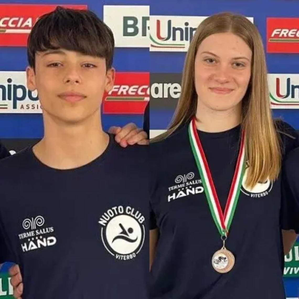 Nuoto Club Viterbo, ottime prove dei nuotatori Bernabucci, Stasolla e Cortignani alle finali regionali
