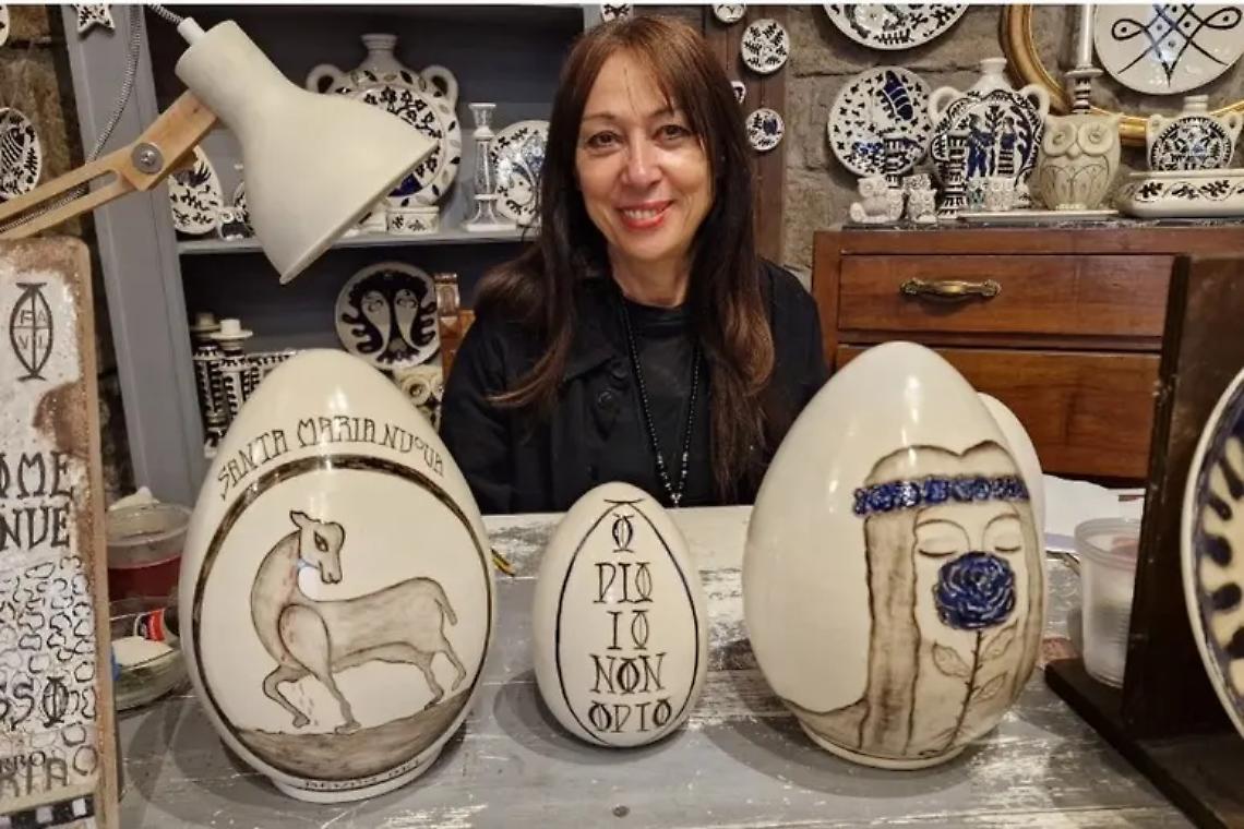 Viterbo: l&rsquo;arte della ceramica al servizio della pace