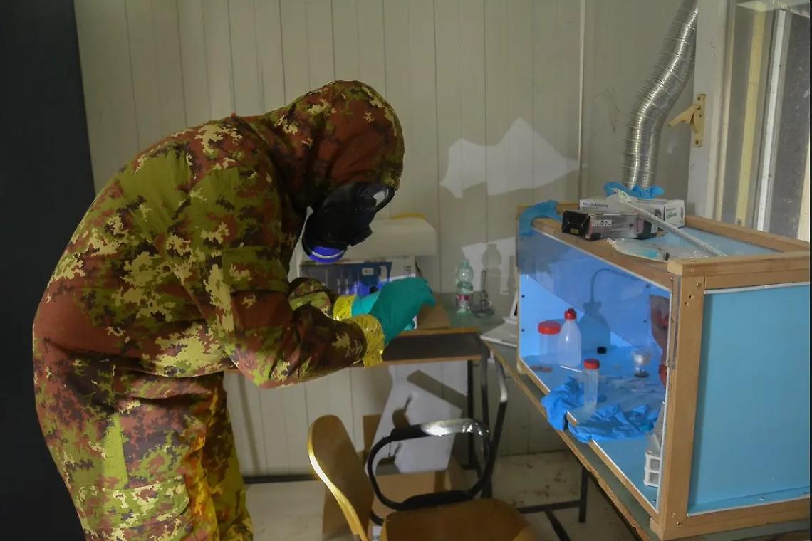 White poison: l&rsquo;esercitazione fa centro