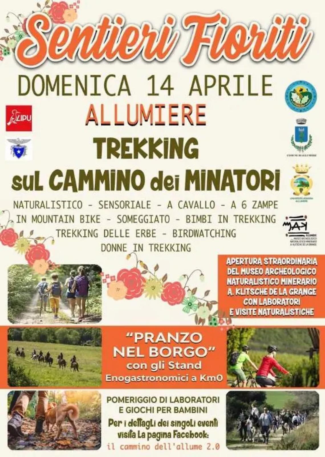 Sentieri fioriti, ad Allumiere fervono i preparativi