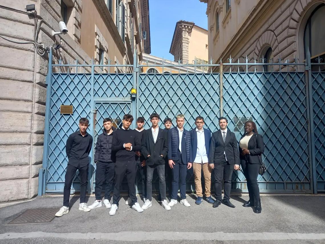 Gli studenti dell&rsquo;alberghiero fanno tappa al Senato