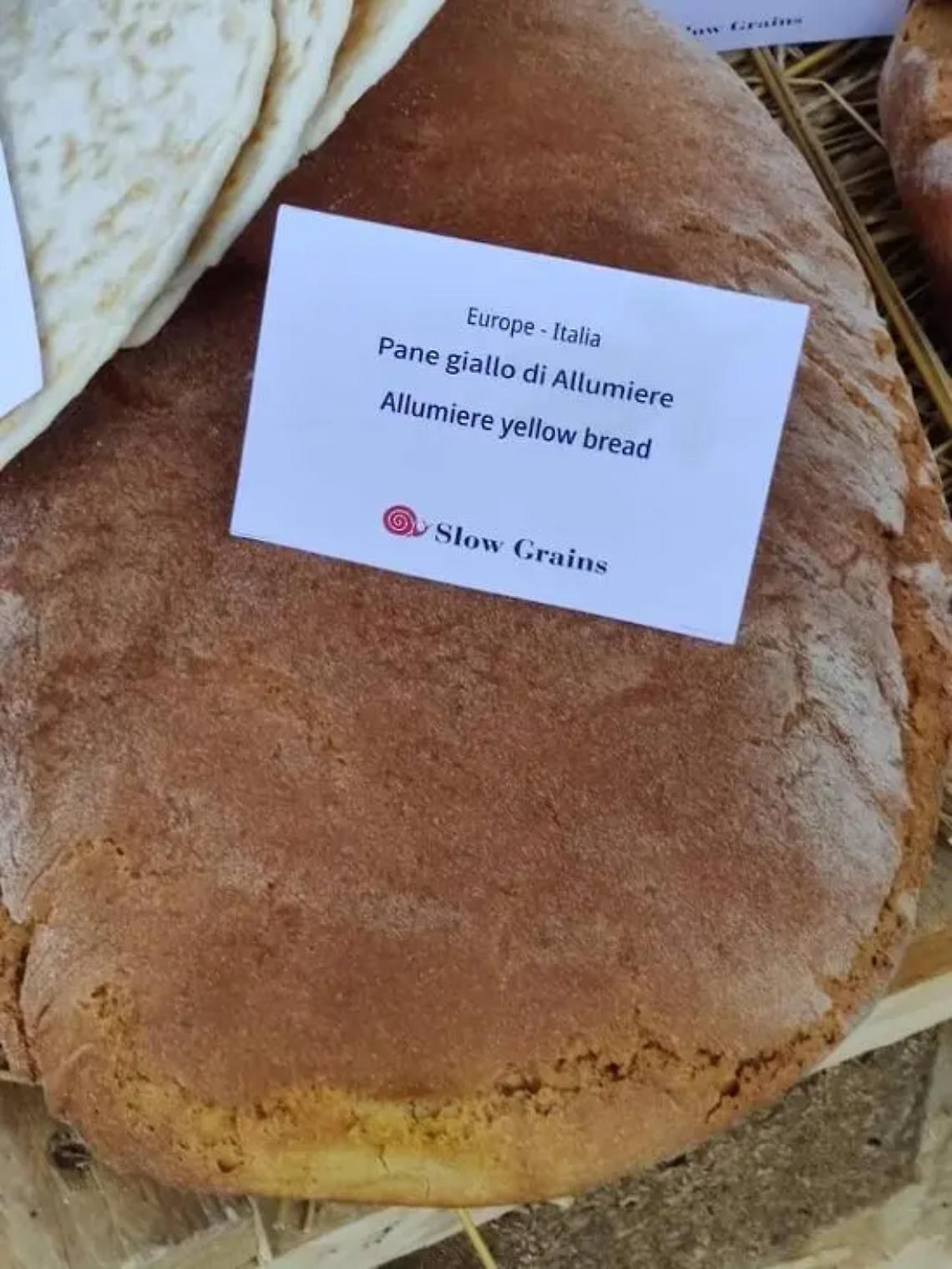 Il pane giallo di Allumiere protagonista al Vinitaly