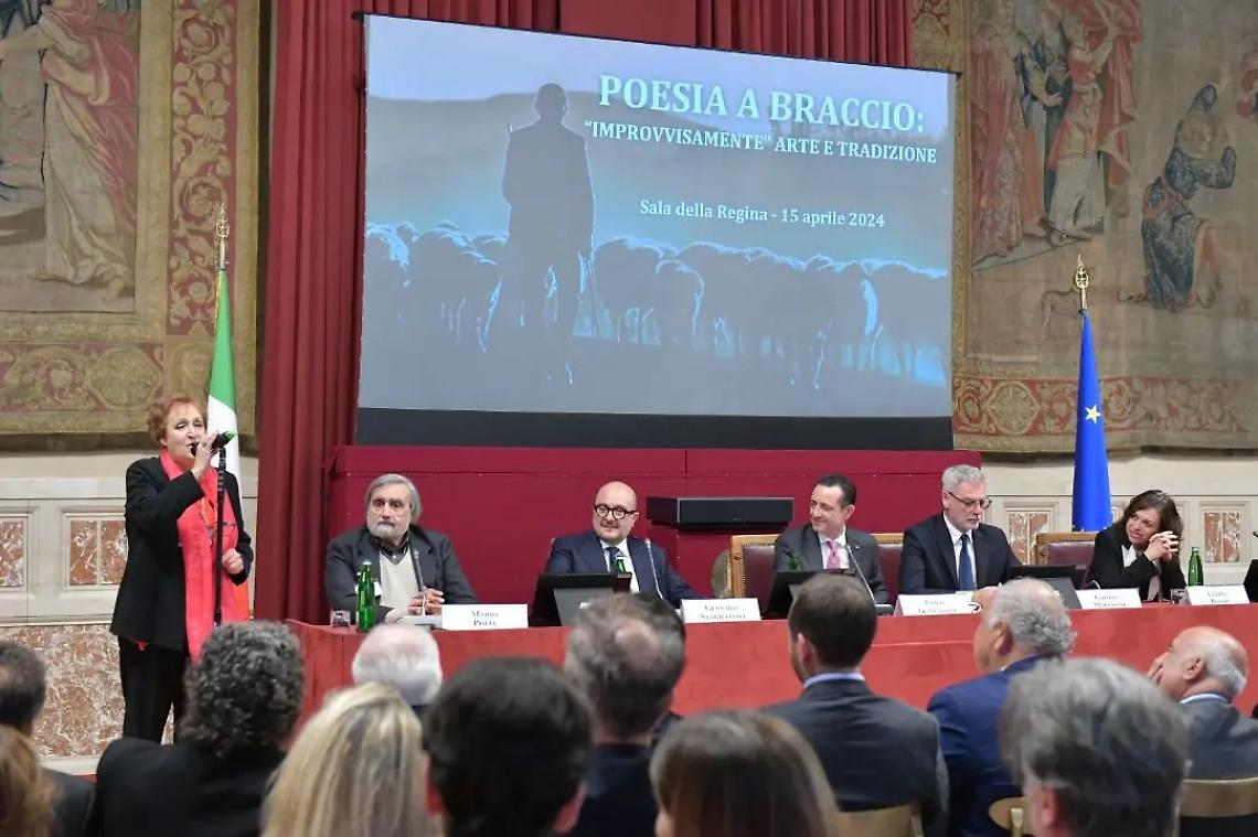 I poeti a braccio approdano in Parlamento