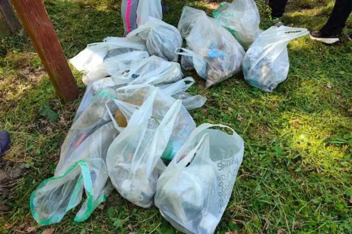 Ripulita la villa comunale