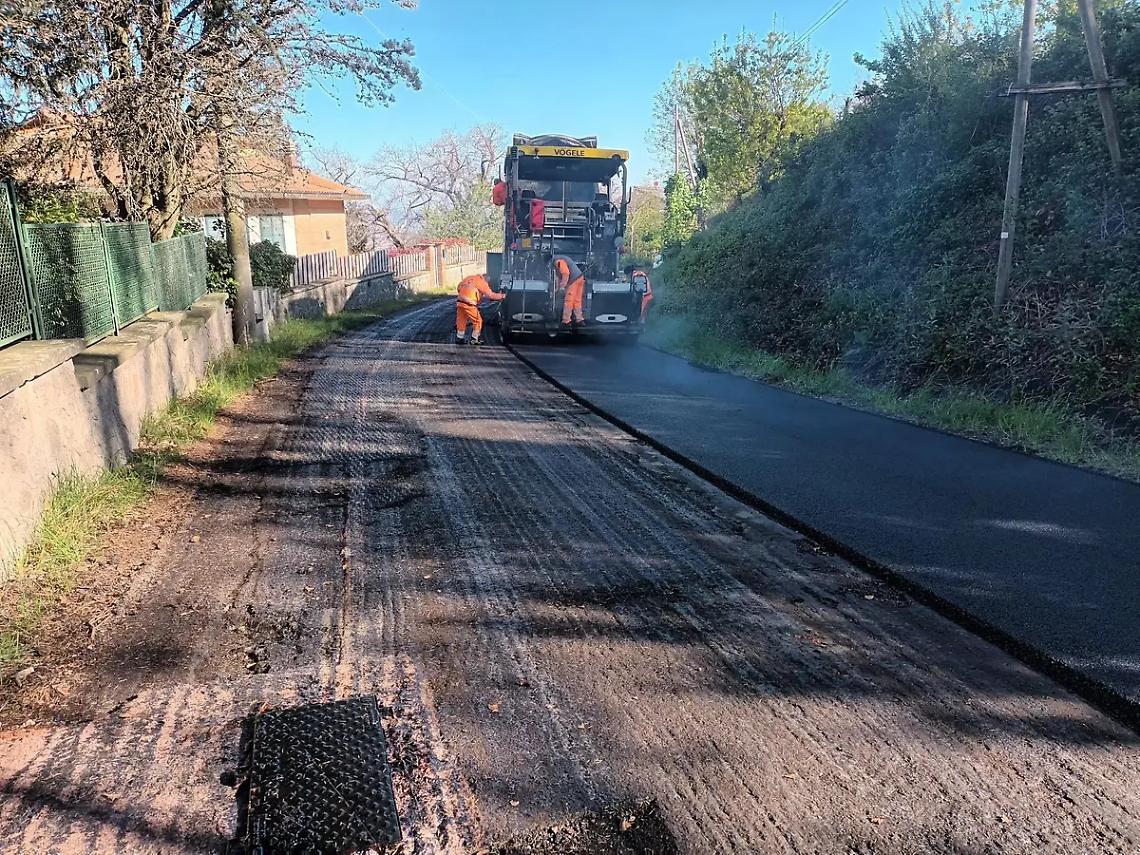 Viterbo: al via i lavori sulla strada Montefogliano a San Martino al Cimino