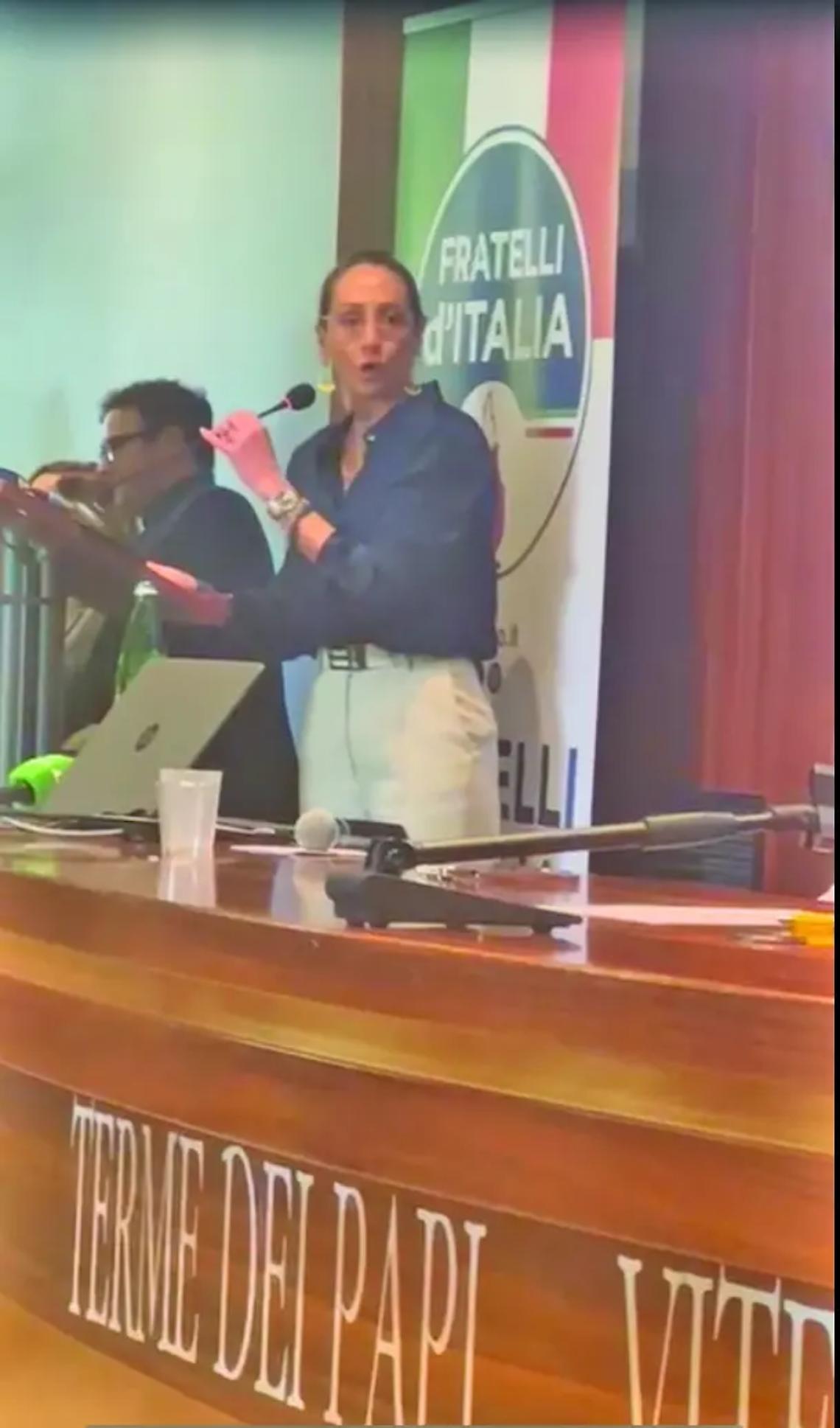 Viterbo, Arianna Meloni lancia la candidatura di Grasso